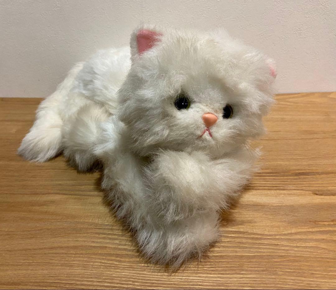 【オオイケ】 日本製 ペルシャ猫　ぬいぐるみ　昭和レトロ