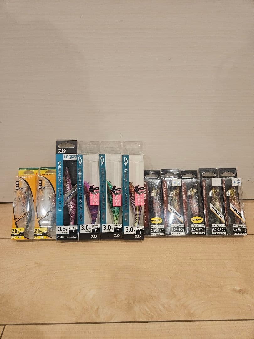 エギ・餌木 セット エメラルダス　クリンチ　エギ王