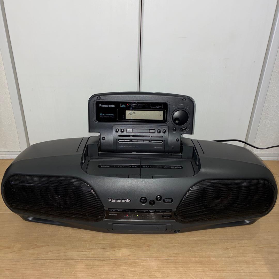 美品！パナソニック　コブラトップ搭載　CDラジカセ　RX-DT707 動作ok