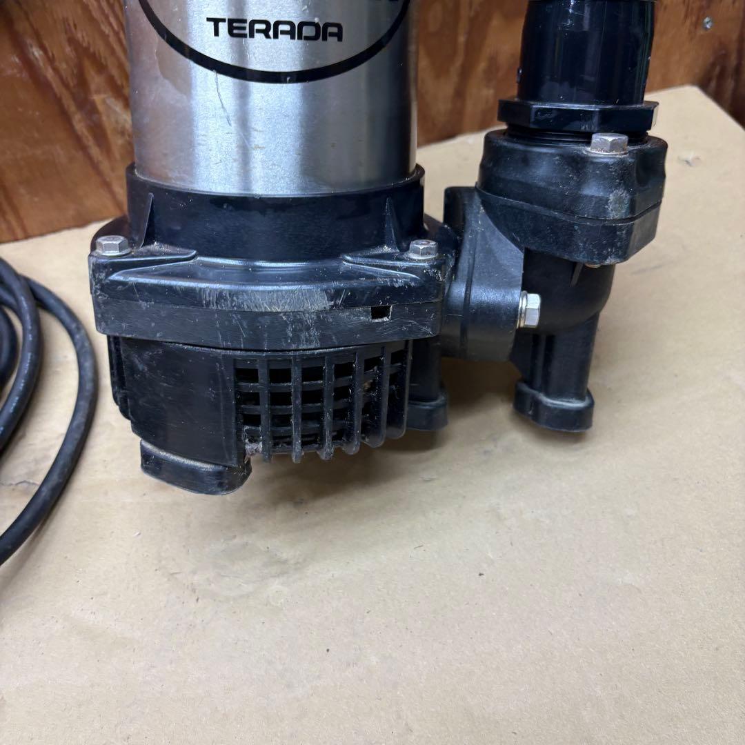テラダ TERADA PG-400 SUPER TECPON 水中汚水ポンプ