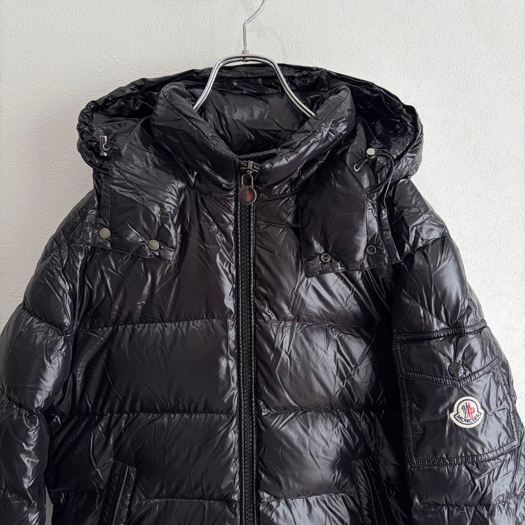 【美品✨】モンクレール　MAYA ダウン　黒　DISTタグ　シリアル認識済