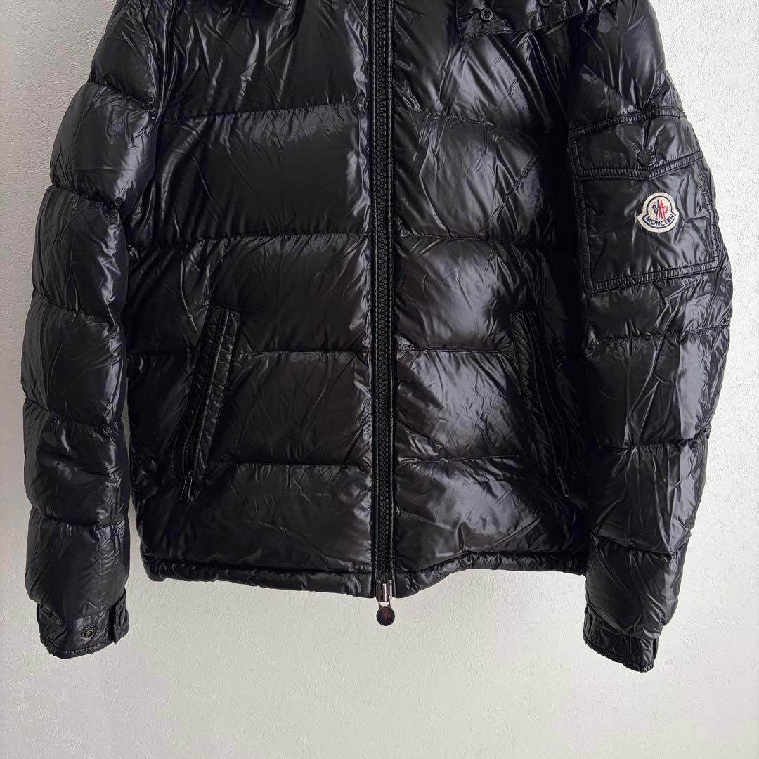 【美品✨】モンクレール　MAYA ダウン　黒　DISTタグ　シリアル認識済