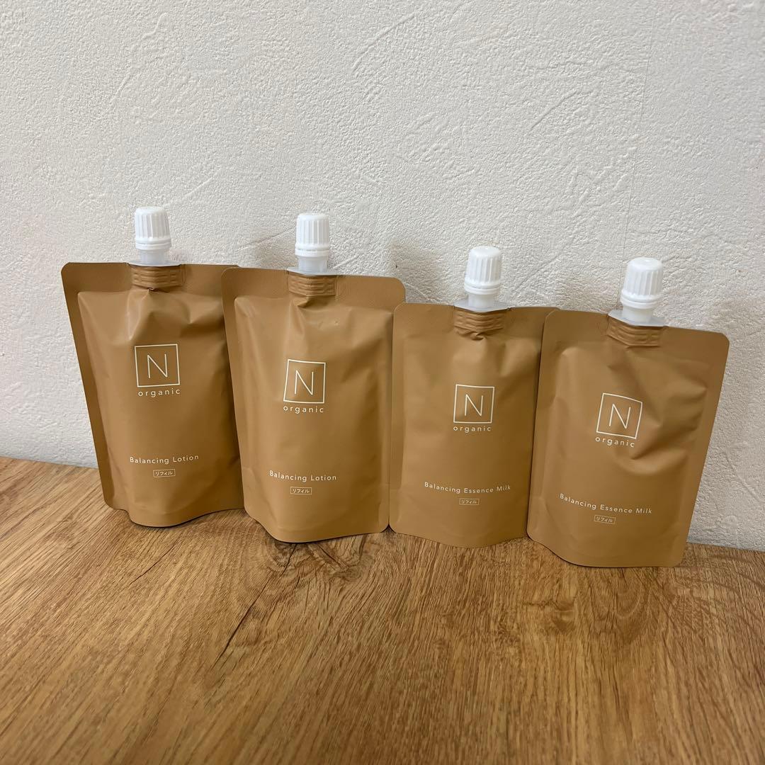 【新品】Nオーガニック　バランシングローション＆ミルク（詰替）2セット