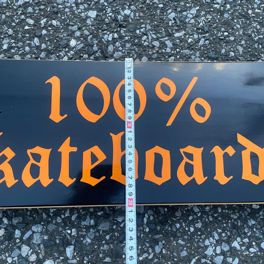 100% Skateboarder デッキ　HARDLUCK DRIVEN