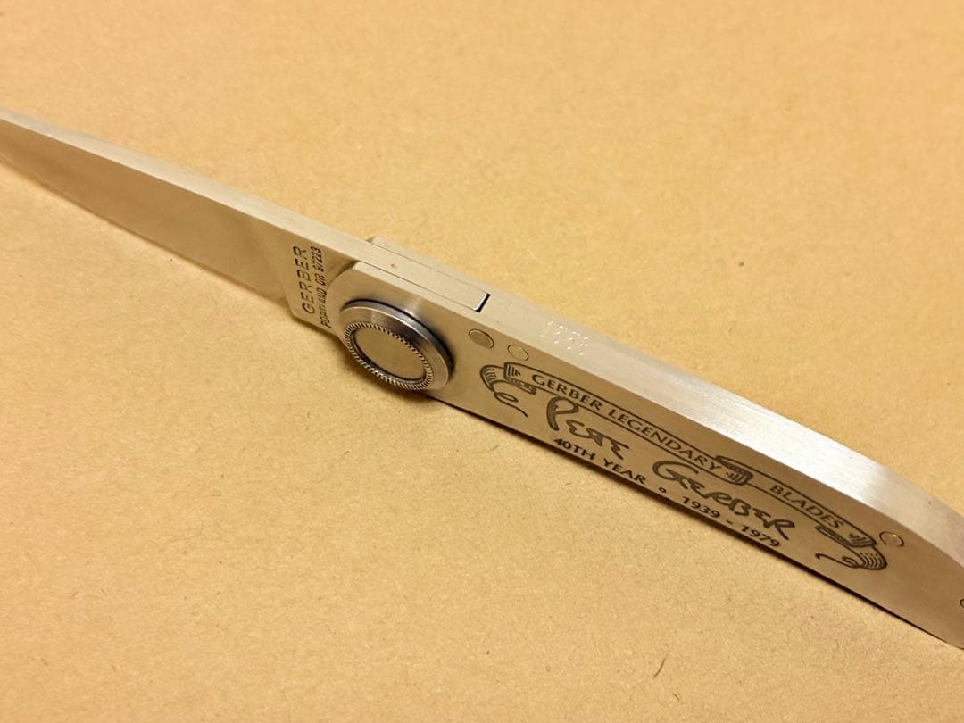  PAUL KNIFE オールド ガーバーナイフ 40周年 P2