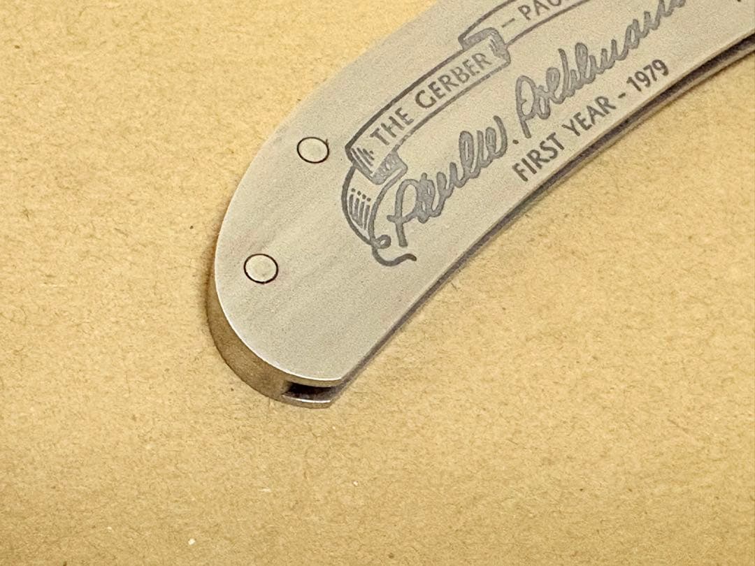  PAUL KNIFE オールド ガーバーナイフ 40周年 P2