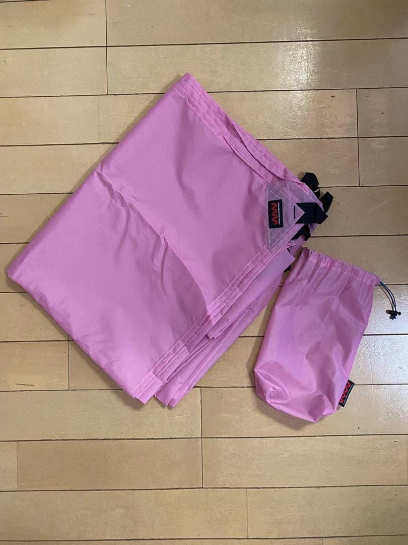 JMW ジンダイジマウンテンワークス PBタープ 5×8 ペールピンク