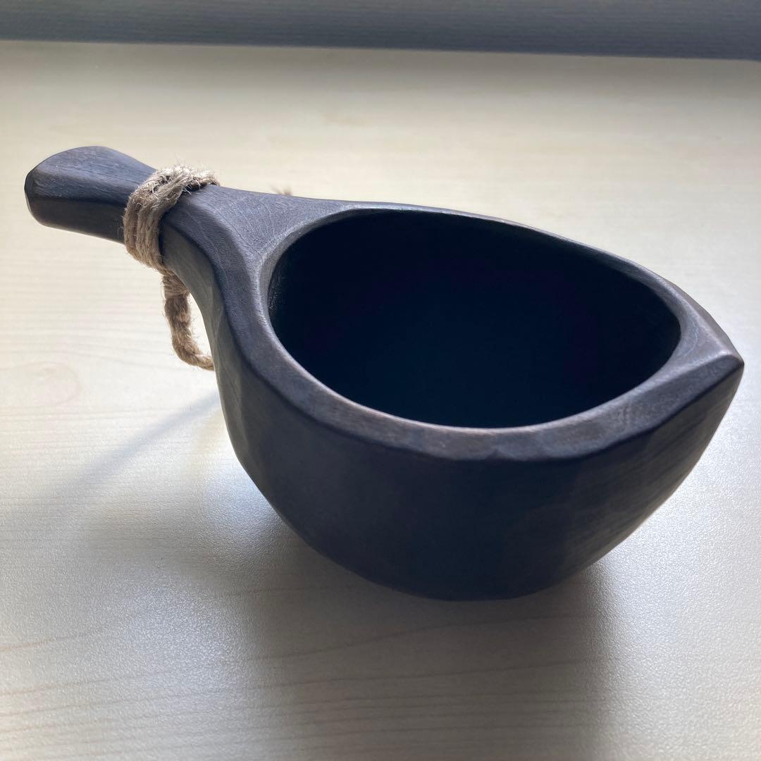 【新品】ソウルオブシベリア #1 ブラックペンダント　No.1840 ククサ