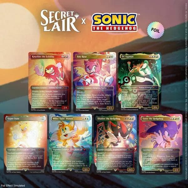 Secret Lair Sonic: Friends ＆ Foes【Foil】