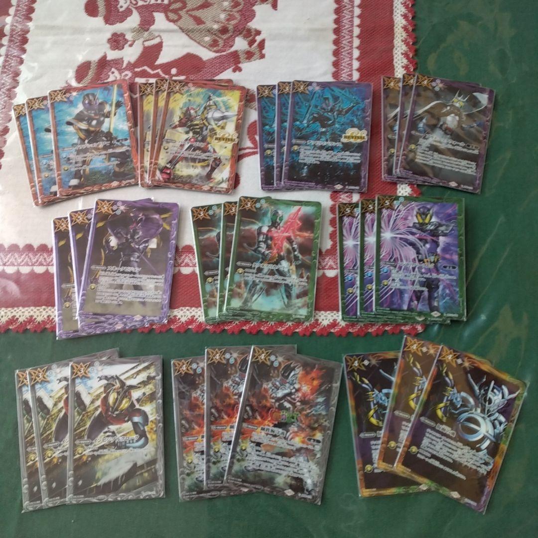 バトスピ バトラーズグッズセット 仮面ライダー03　　10種各3枚