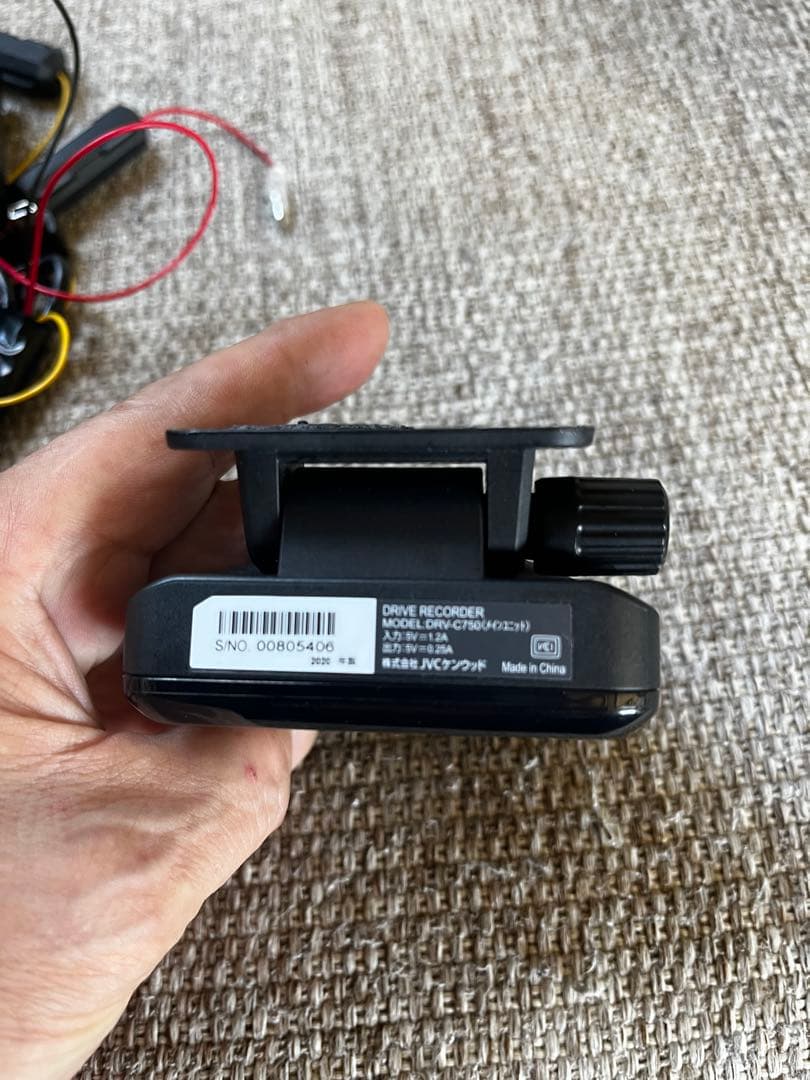 KENWOOD DRV-Ｃ７５０　360°撮影対応　　ドライブレコーダー