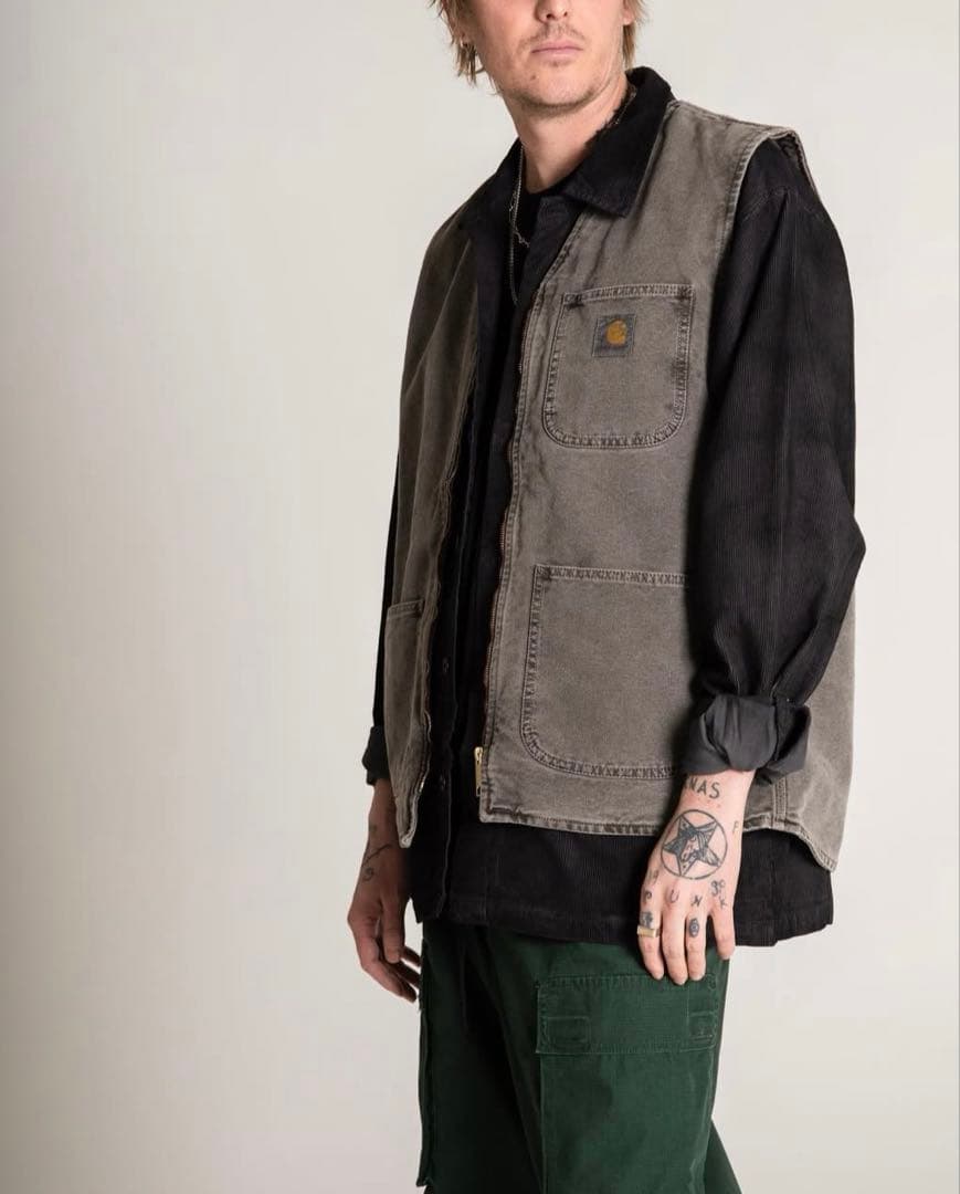 Carhartt wip ARBOR VEST コムドットやまと着用同型