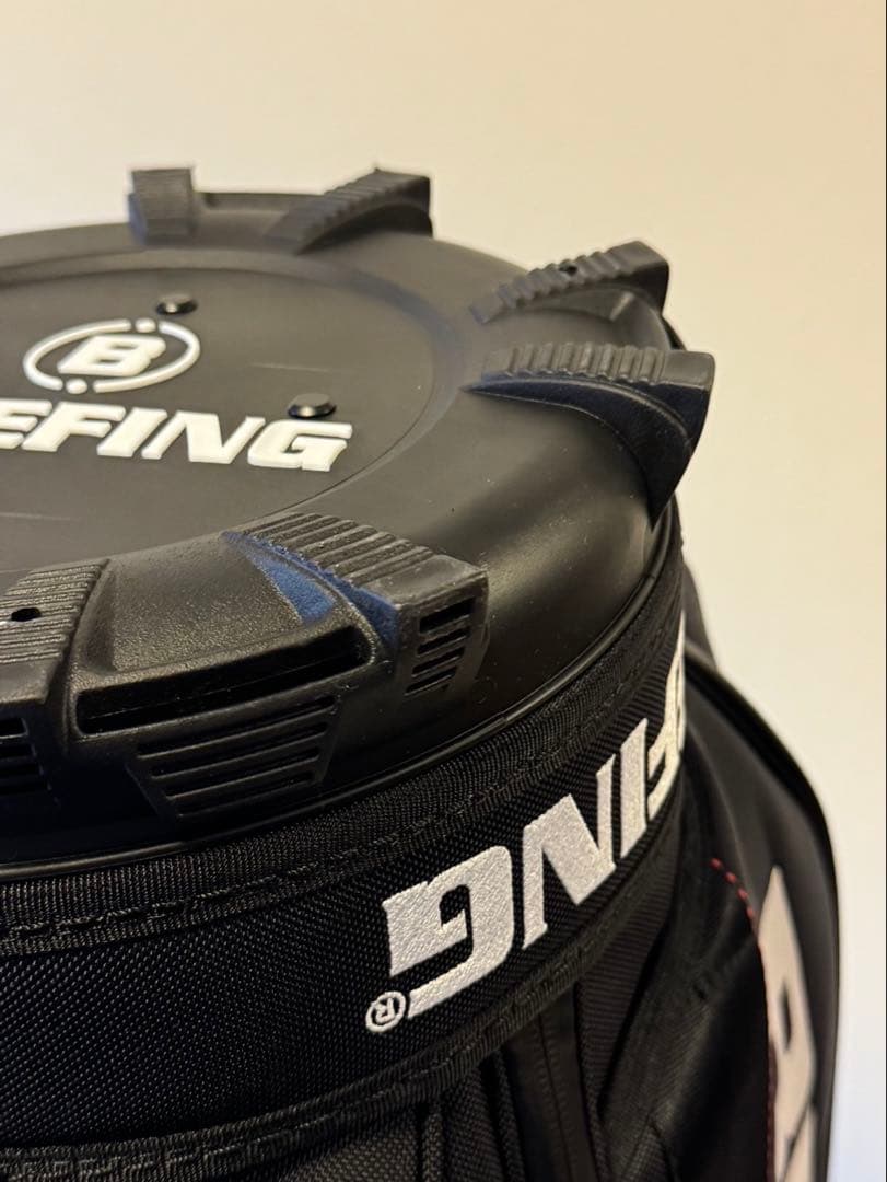 新作ブリーフィング　キャディバック　CR-3 03ブラック