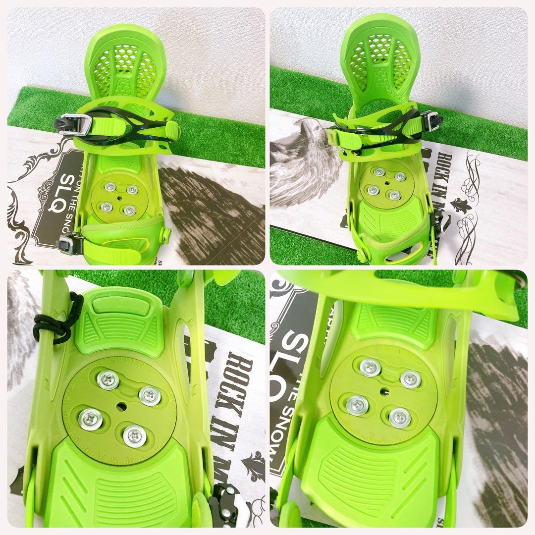 SLQ MOTIF スノーボード 148cm ビンディング Sサイズ 2点セット