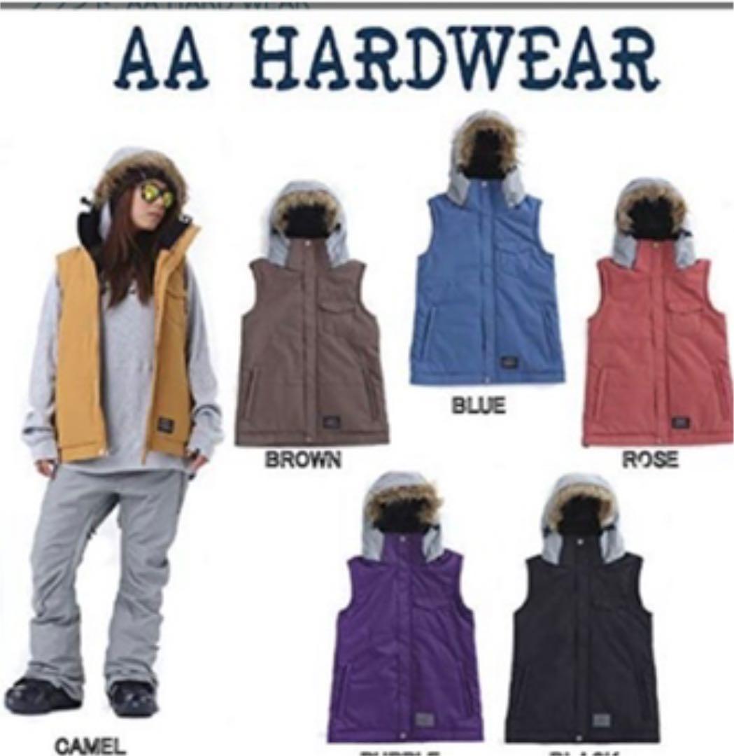 スノボに★美品売り切り！AA HARDWEAR ベスト＋パンツ
