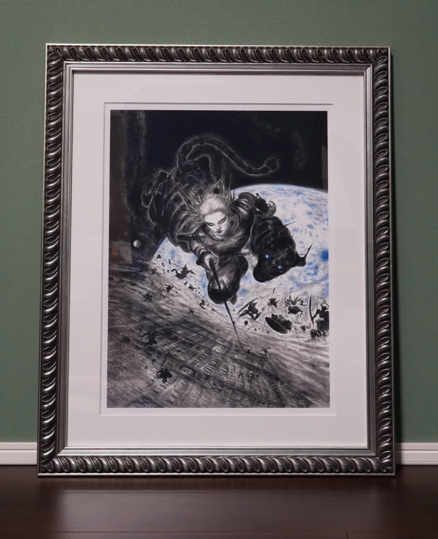 天野喜孝　版画　THE BRAVE　5/80 アールビバン