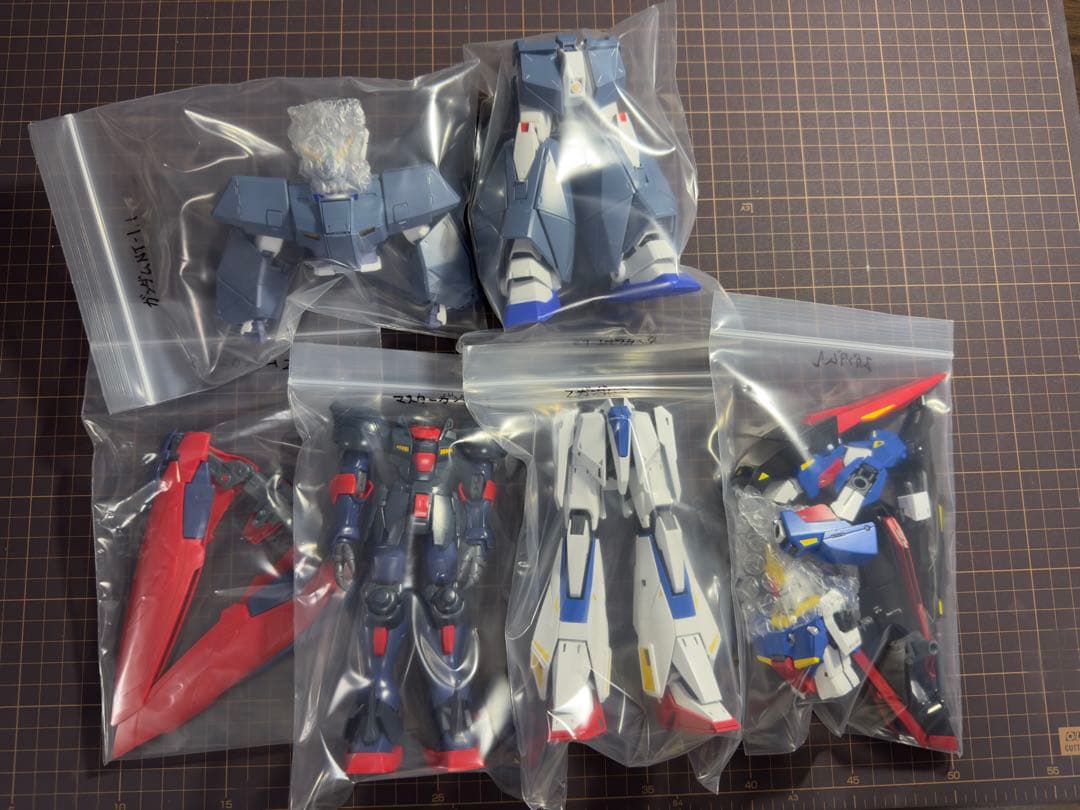 MG 1/100 ガンプラ3体セット