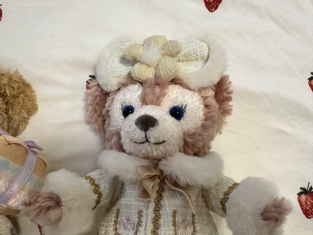 上海ディズニー　ダッフィー　シェリーメイ SSサイズ