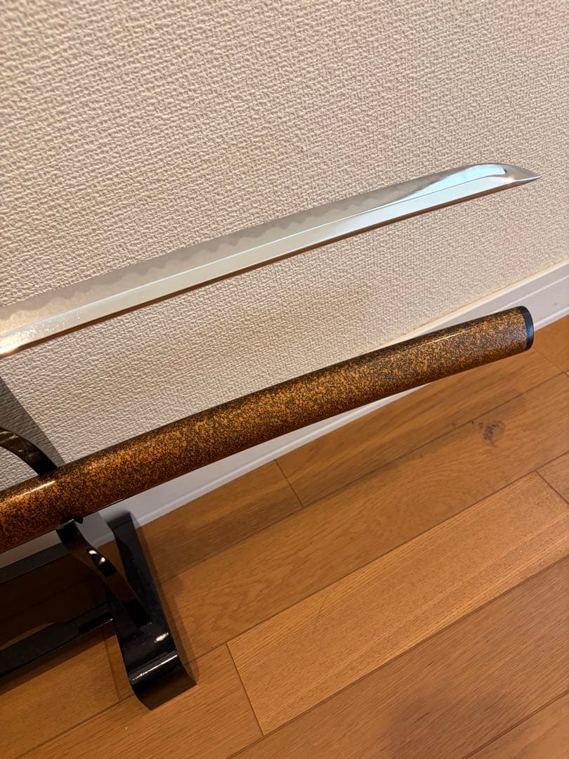 高級模造刀 金黎継 美術刀 台座付き（別型）