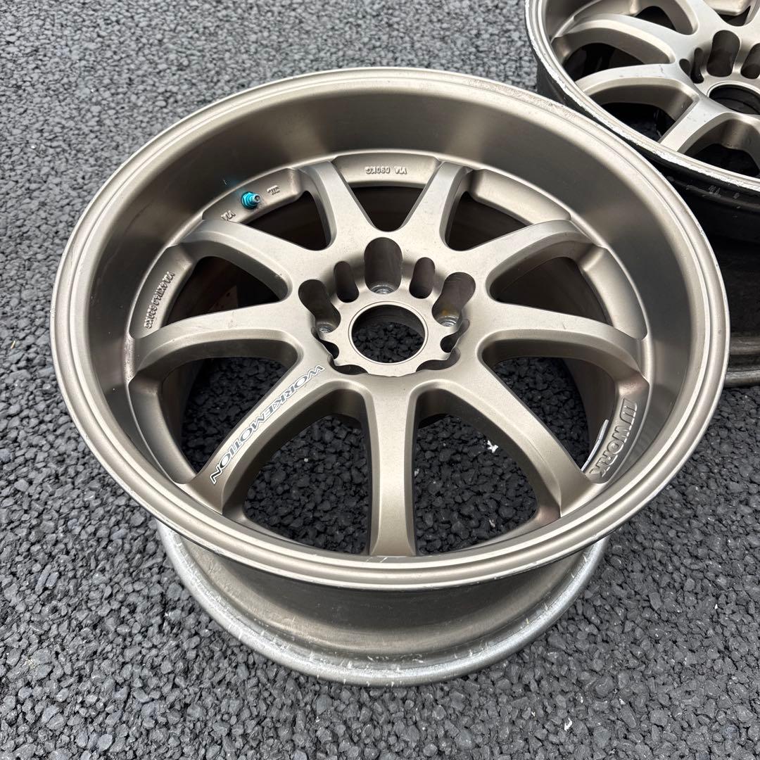 work xd9 9.5j 4本セット ブロンズ　17インチ　ツアラー シルビア
