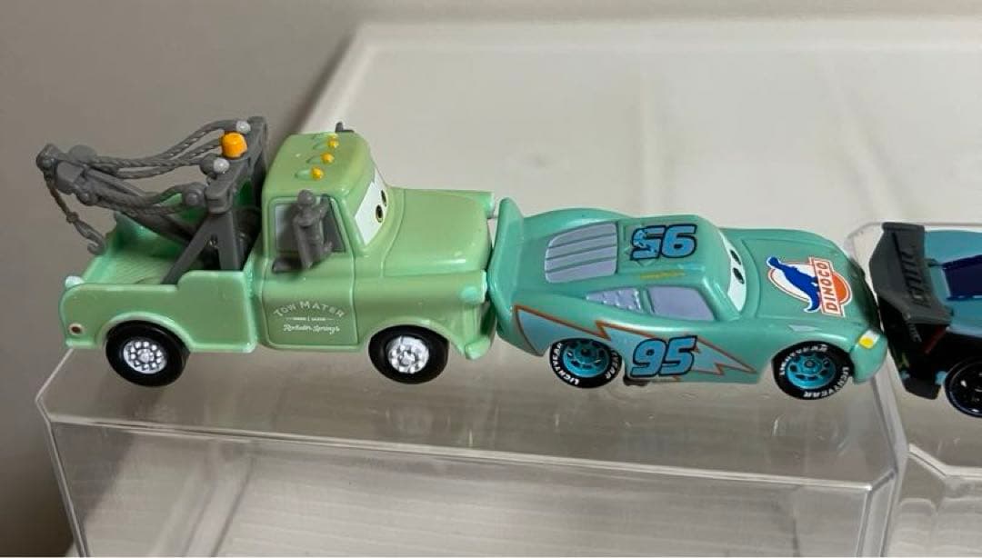 カーズ、マテル、ミニカー（マックイン、メーター）カラーチェンジ