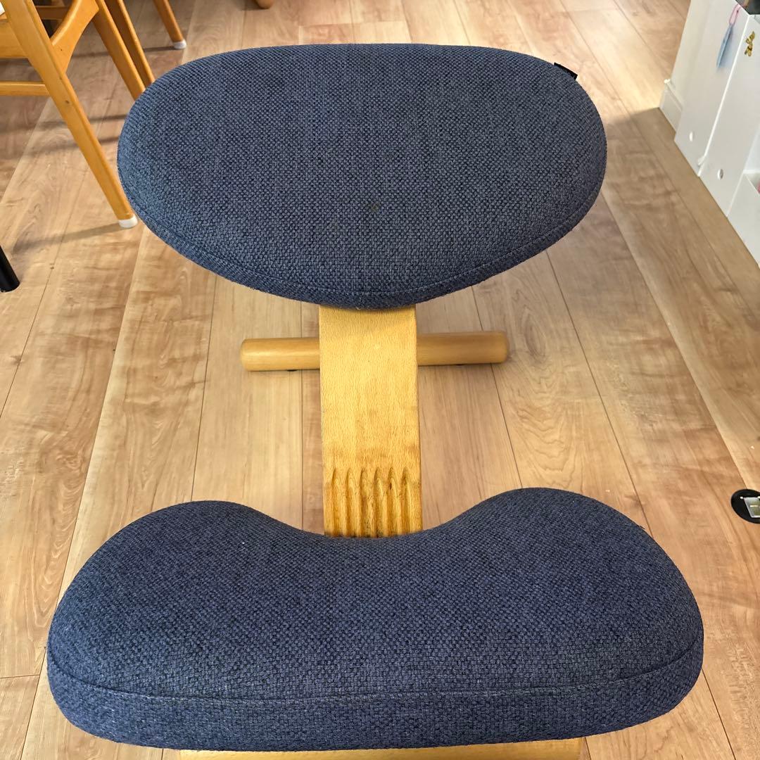 Rybo リボ バランスイージー 姿勢矯正チェア バランスチェア ネイビー