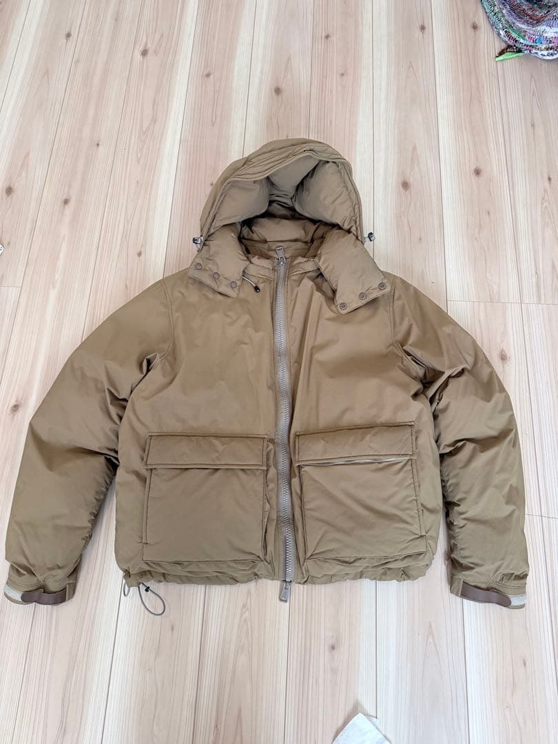 nanga f/ce スティーブアラン ダウン Lサイズ ベージュ