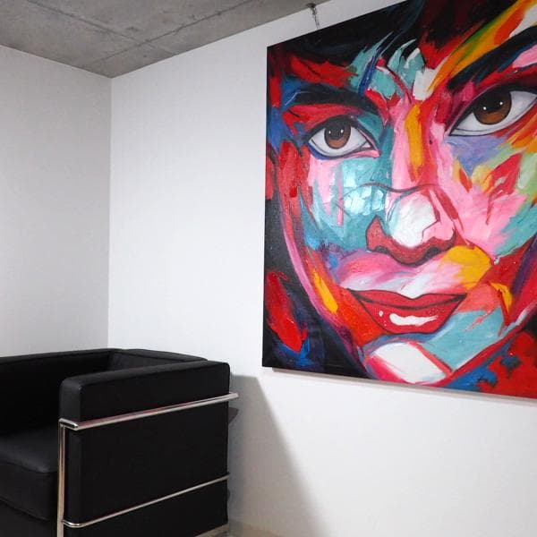 \"オードリー\" 特大ペンキアート 絵 一点物 店舗 展示品 送料無料