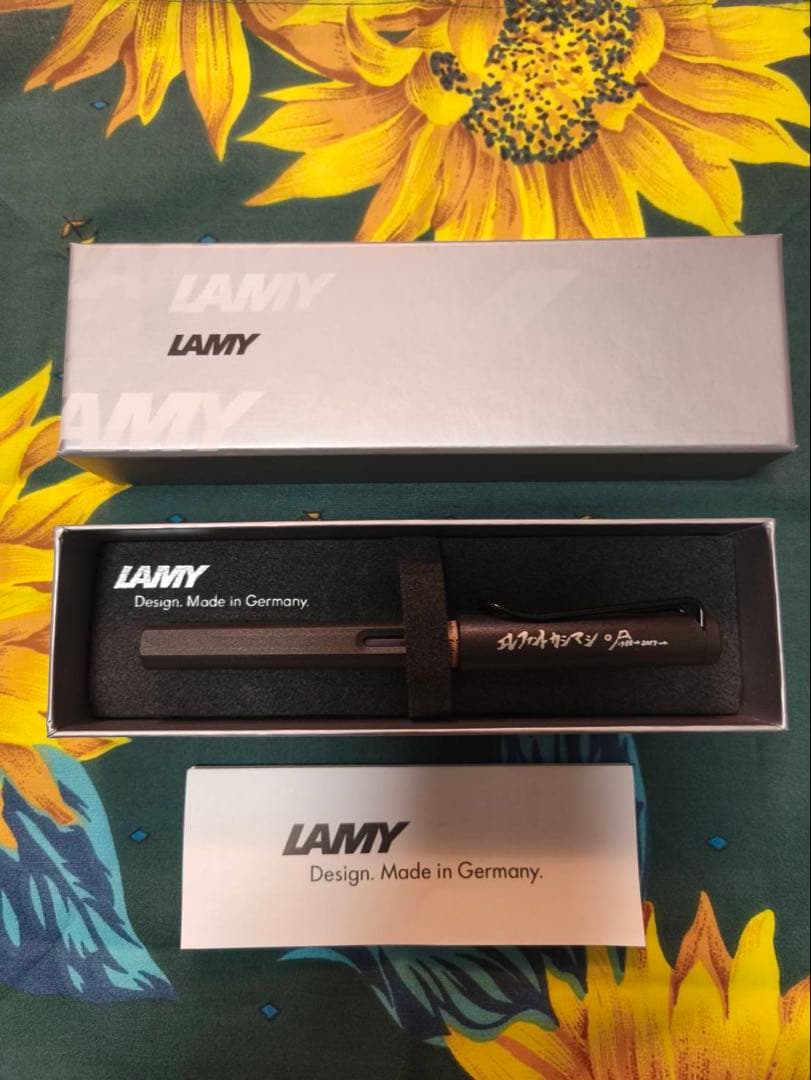 LAMY 万年筆 ブラック　エレファントカシマシ