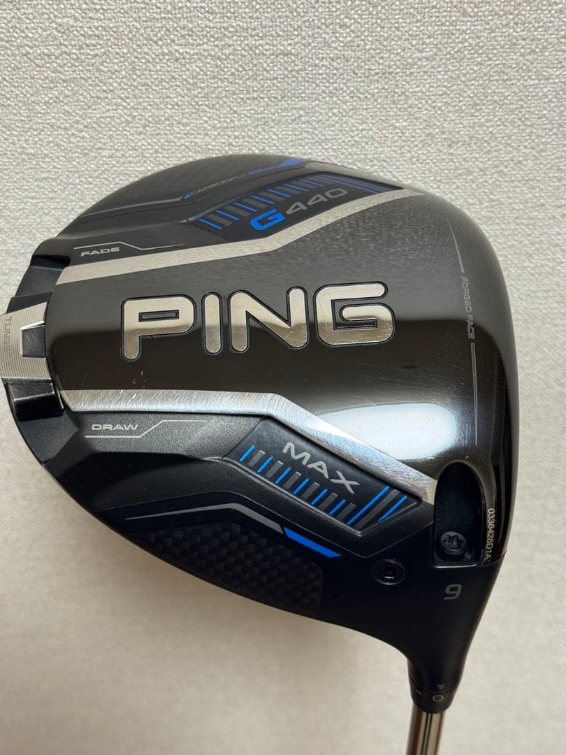 【超美品】PING G440 MAX ドライバー 9度