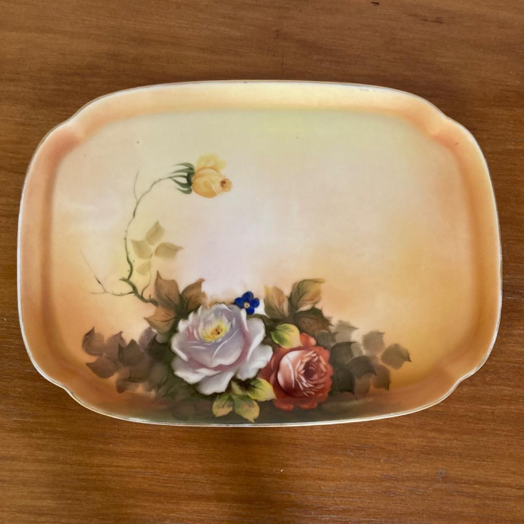 アールヌーボー　手描き　オールドノリタケ イギリス　ドレッサーセット