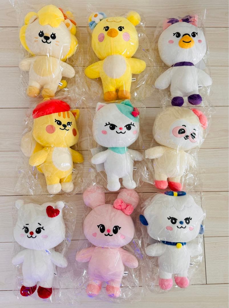 NiziU nizoo ぬいぐるみ SOFT TOY 9つセット