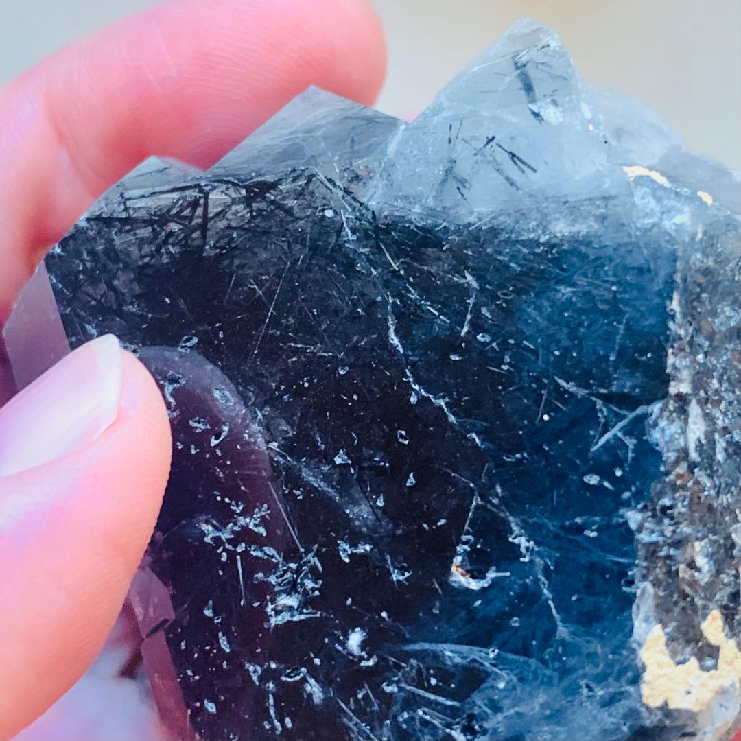 めちゃ審美的なザギマウンテンクォーツE/リーベカイトインクォーツ/特大