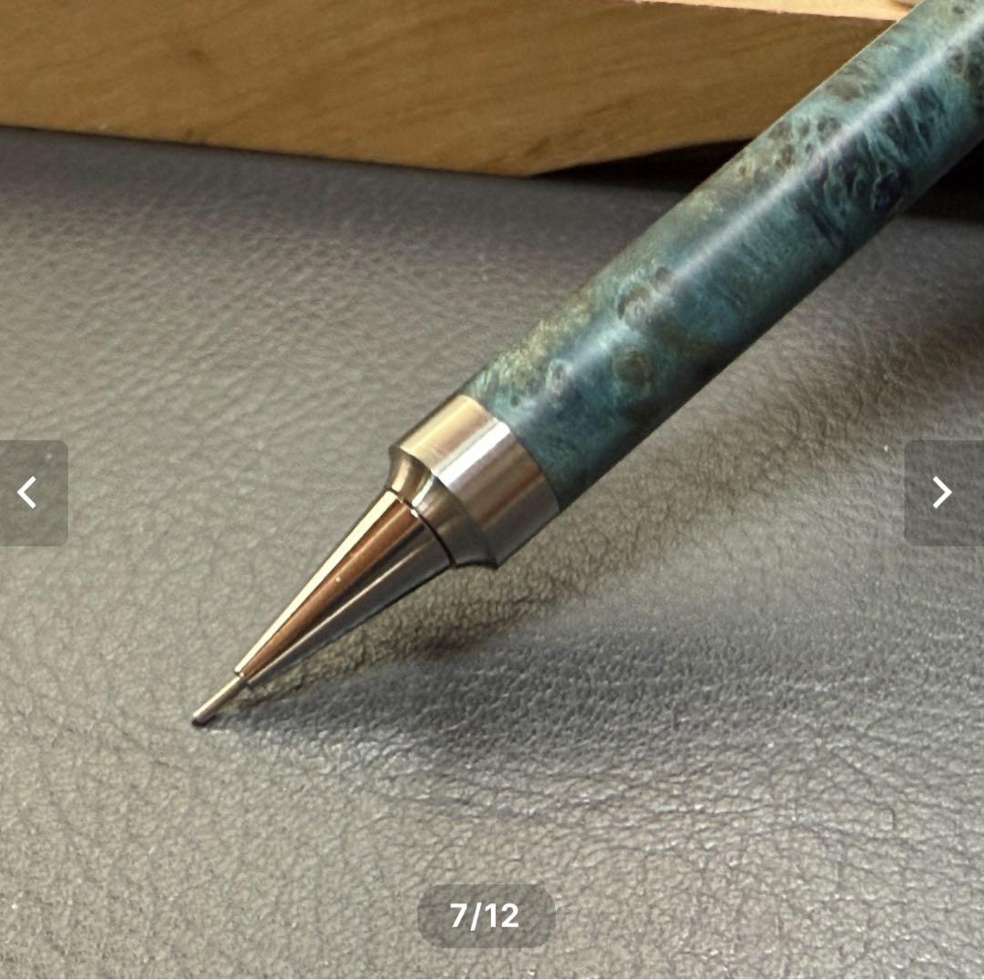 ◉専用ページ　444メープルバールスタビ　木製シャーペン　強低重心R ステンレス