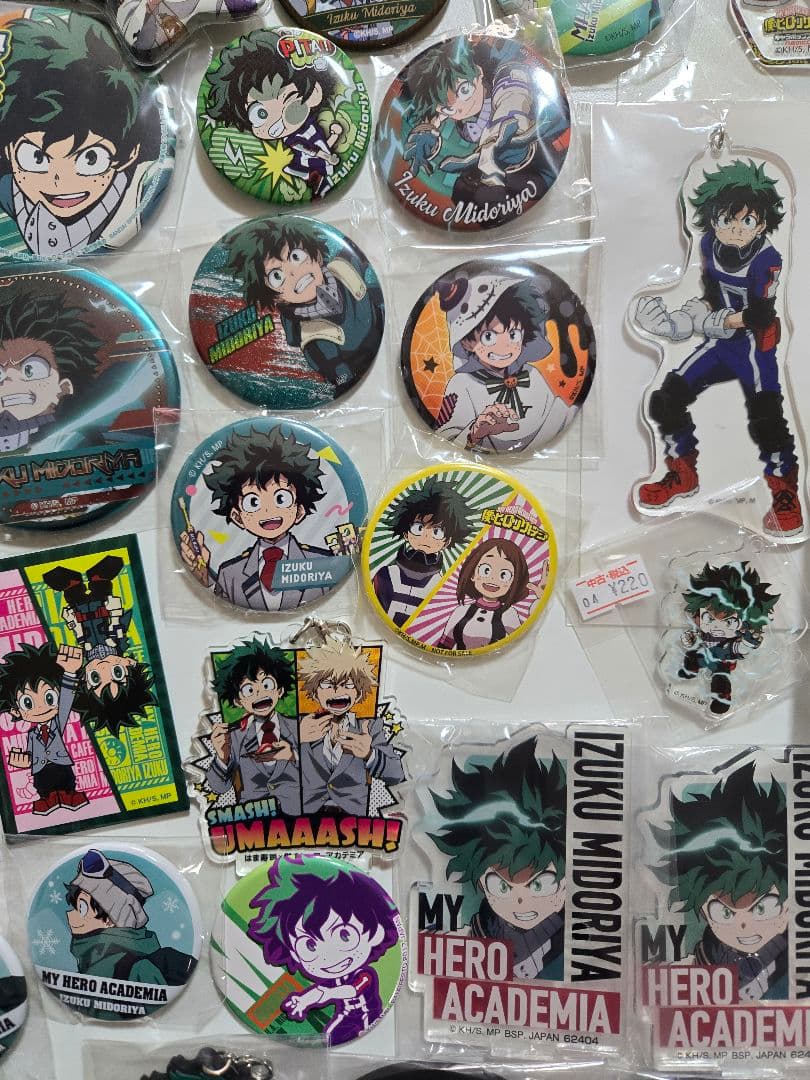 僕のヒーローアカデミア　緑谷出久　アニメグッズ　キャラクターグッズ　まとめ売り