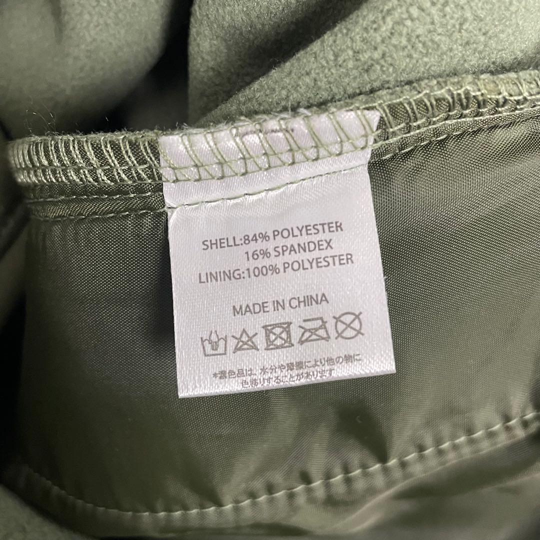 Slyde スノーボードウェア ビブパンツ L カーキ 22SNSLY004