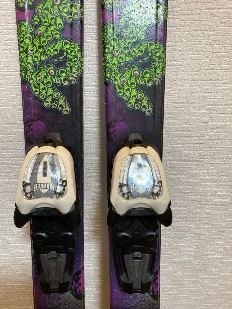 【HOTWAX・チューンナップ済み】K2 INDY 112㎝ ストック4点セット