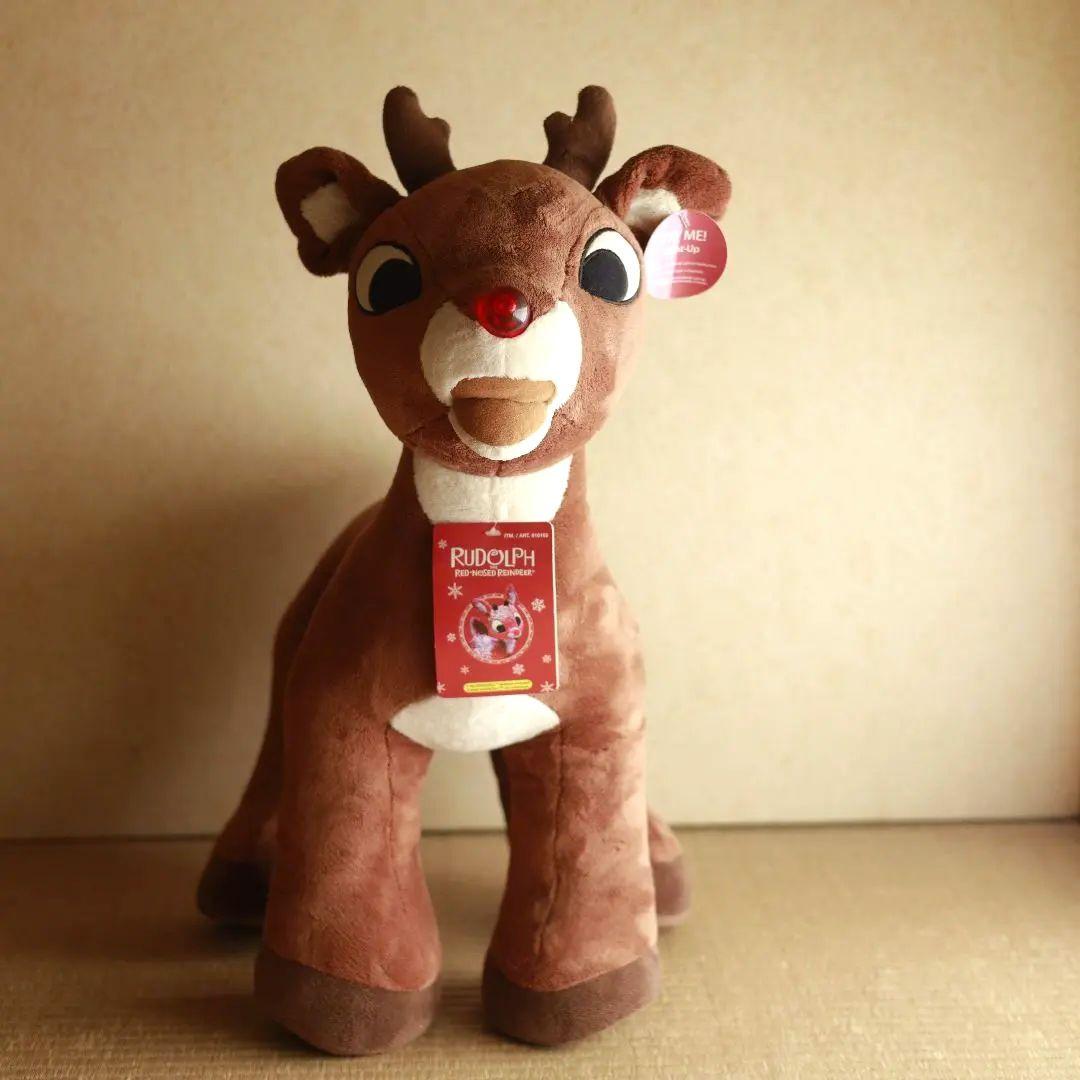 ルドルフ 赤鼻のトナカイ ぬいぐるみ クリスマス　デコレーション　冬