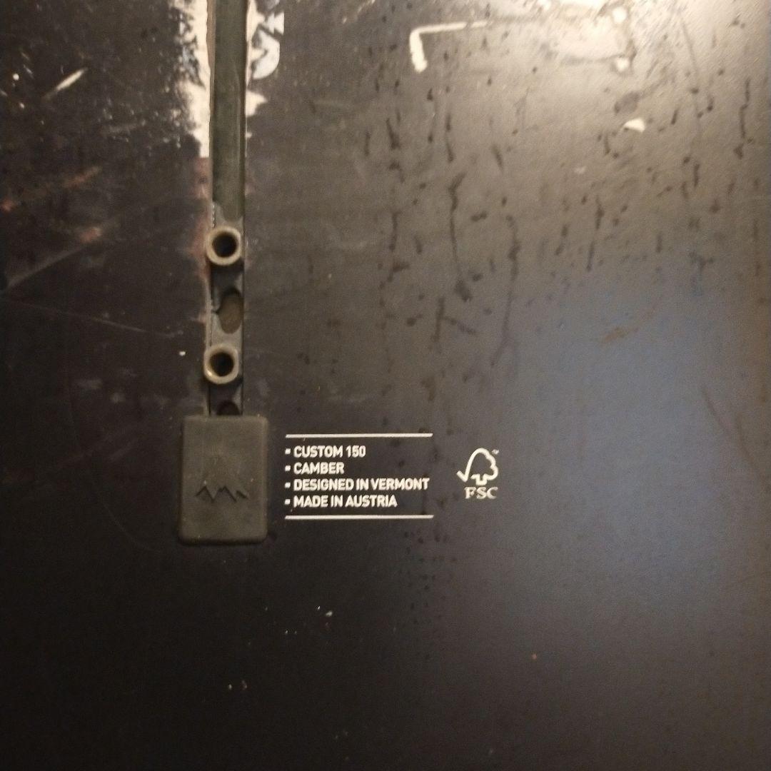 バートン　カスタム　150cm　est burton　custom　キャンバー