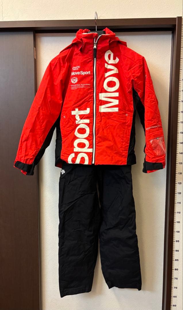 デザント Move Sport ジュニア スキーウェア上下セット