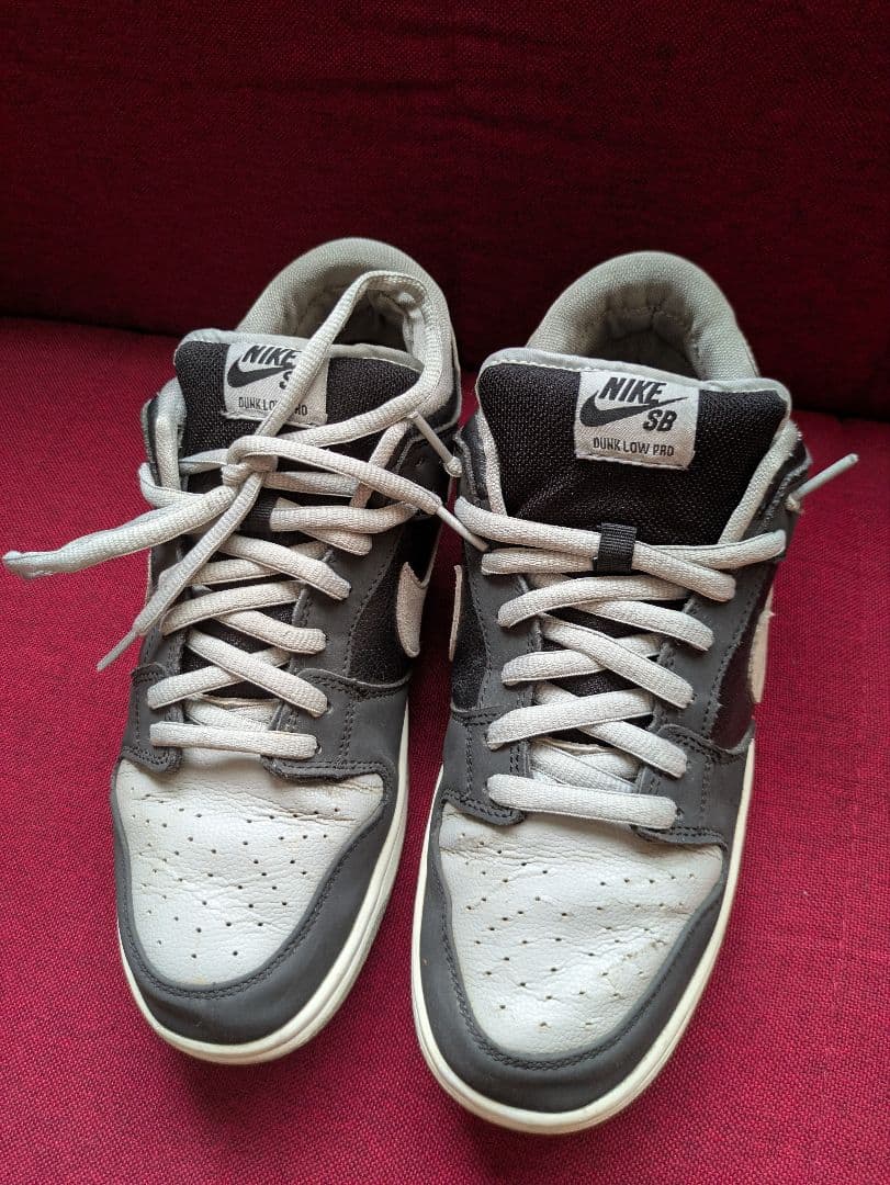 Nike SB Dunk Low Pro グレー/ホワイト