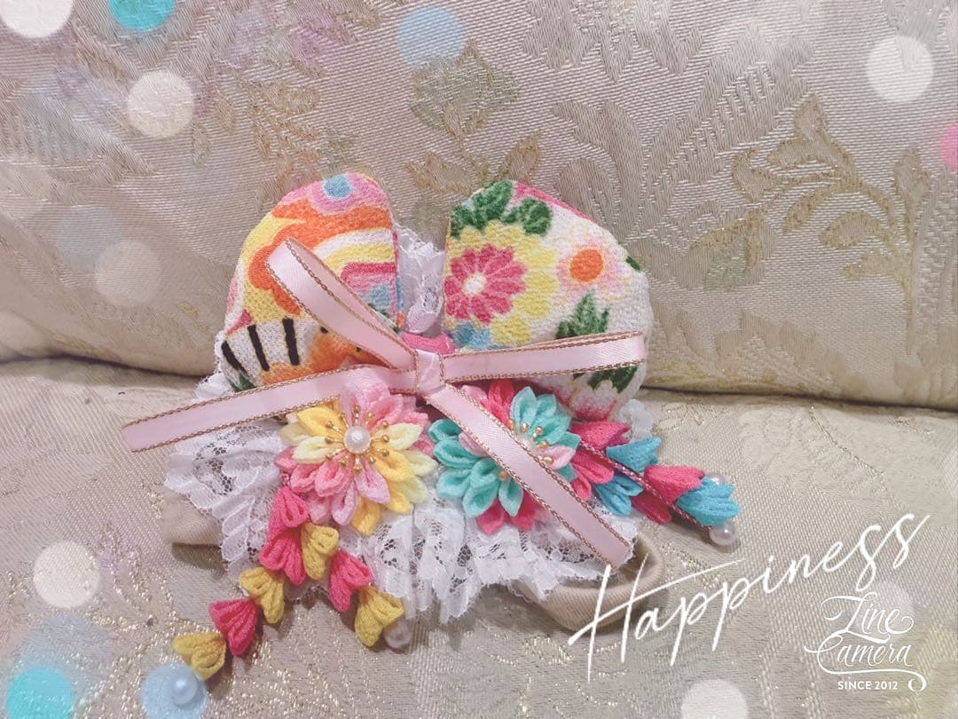 B395.pon2pan2☆オーダー☆犬お着物☆犬お引きずりお着物☆