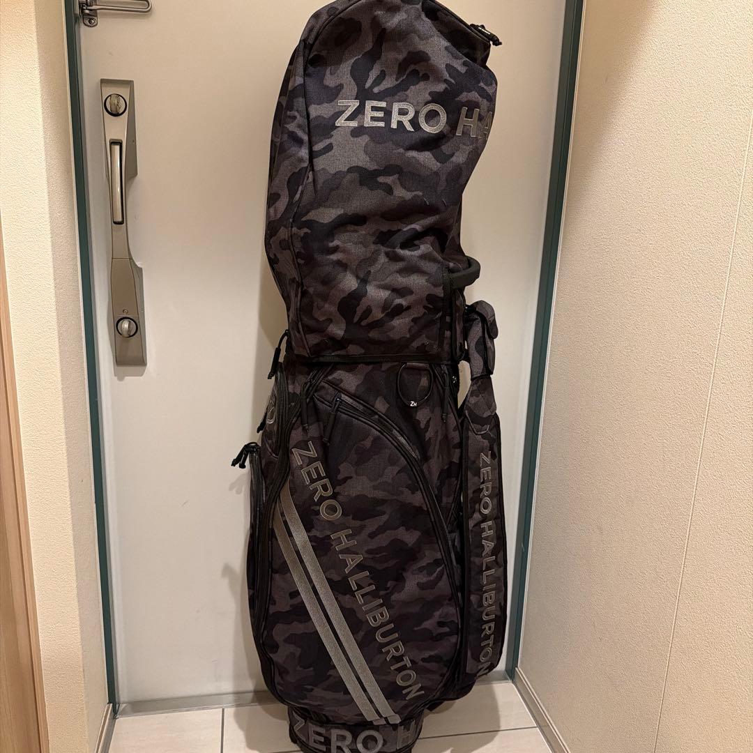 ZERO HALLIBURTON カモフラージュ ゴルフバッグ