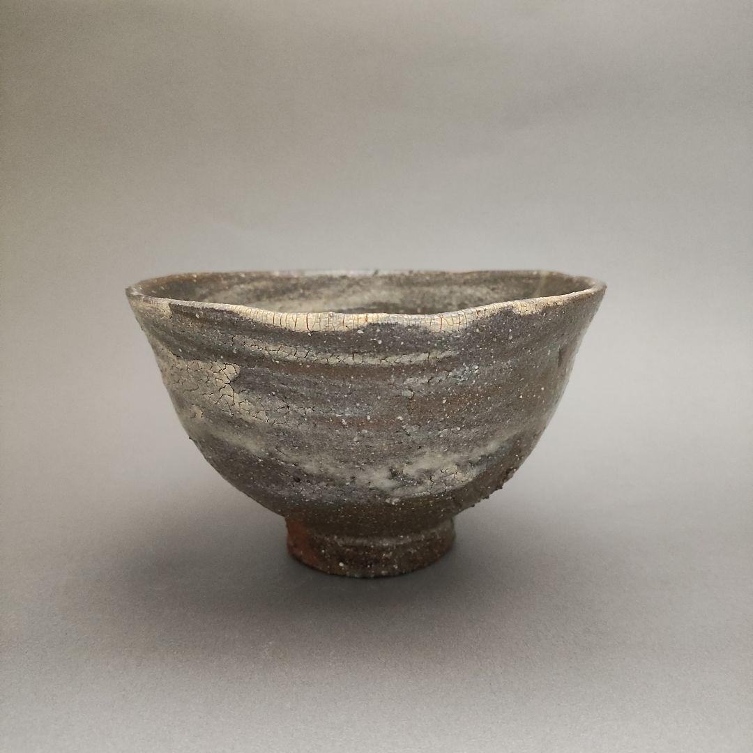 辻清明　刷毛目茶碗　唐津茶碗　井戸茶碗