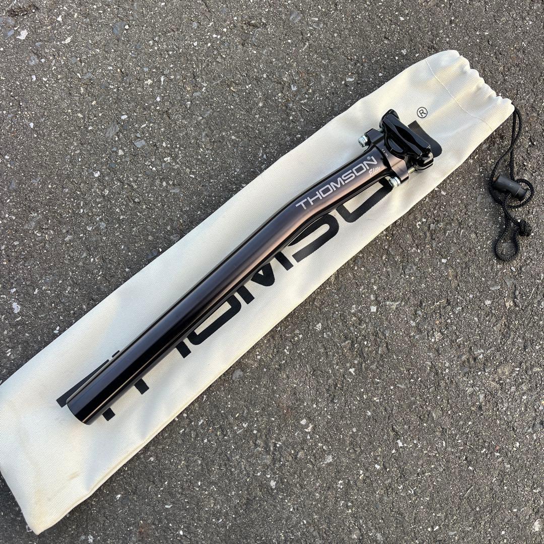 THOMSON eliteシートポスト 27.2mm 330mm ブラック