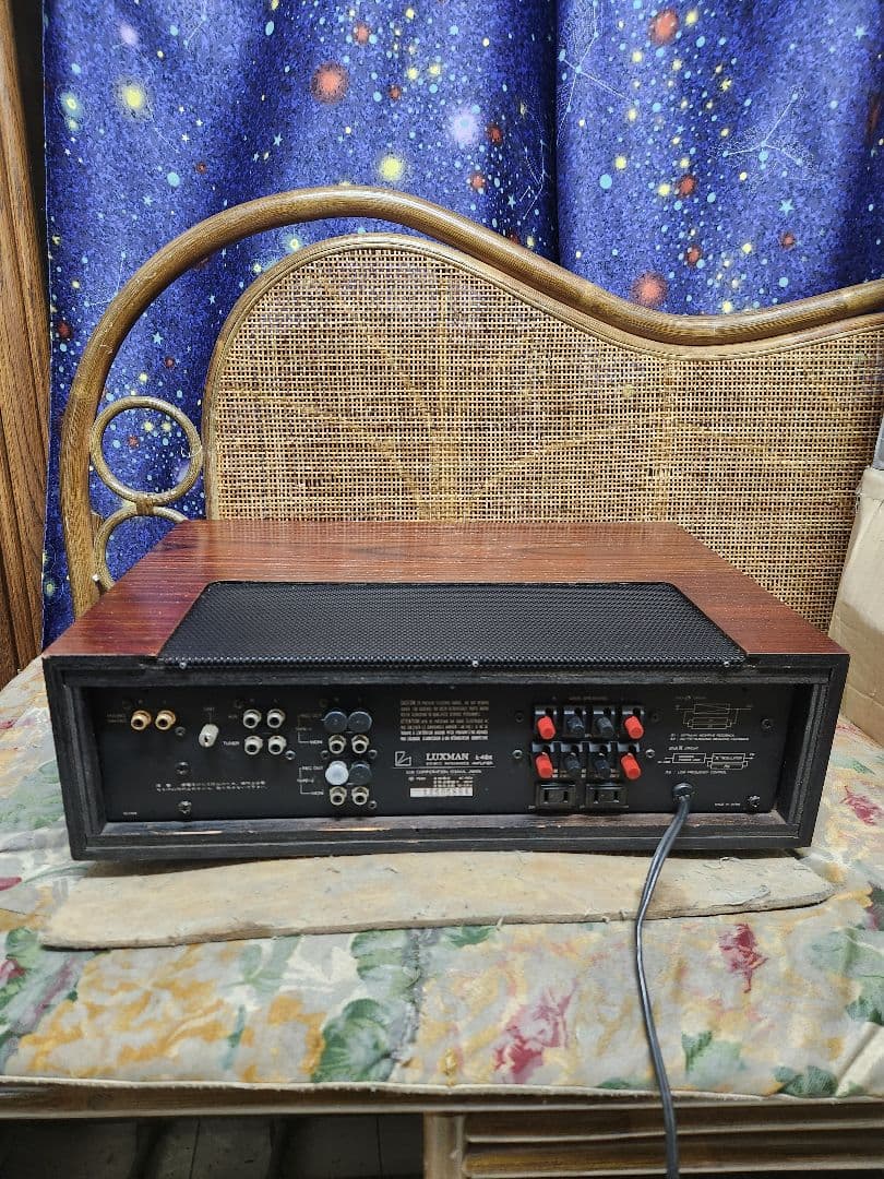 フルレストア！極上完動超美品！LUXMANプリメインアンプL-48X