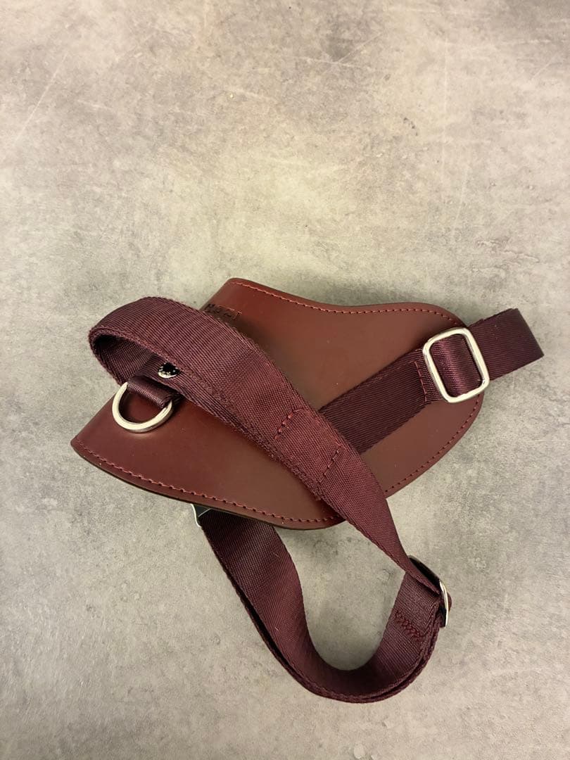 HOZI Saddle Harness バーガンディSサイズリード