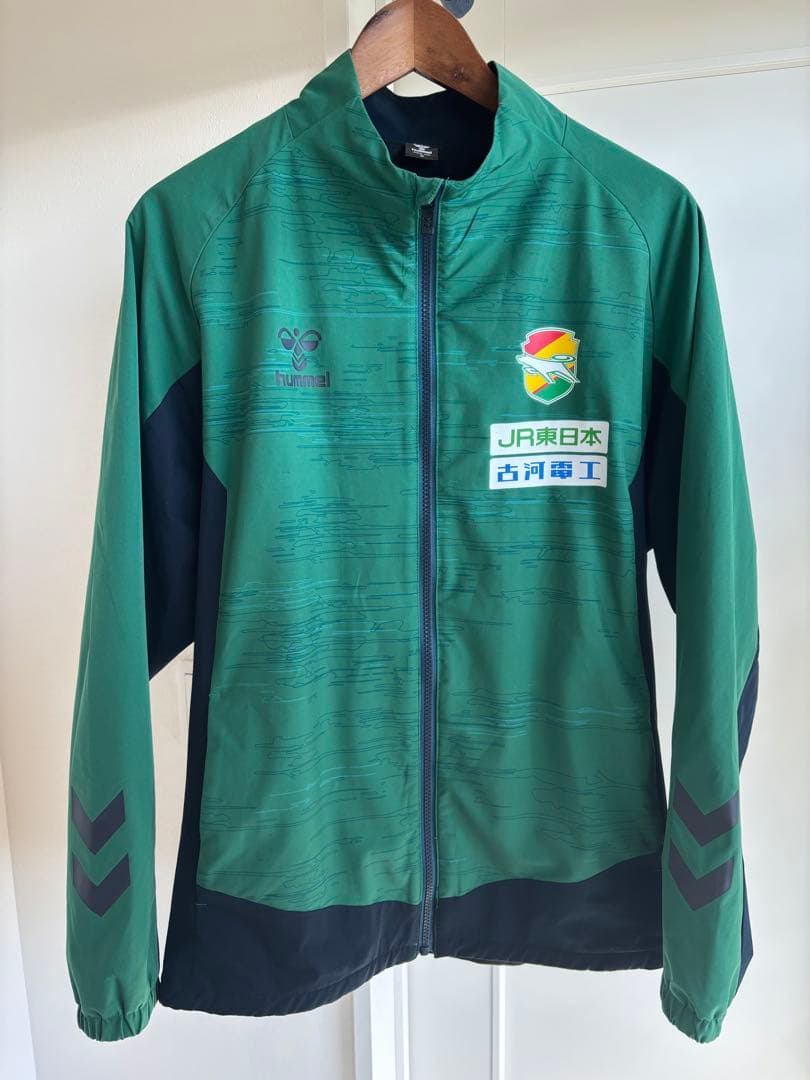 JEF UNITED ウーブンジャケット（グリーン） Oサイズ