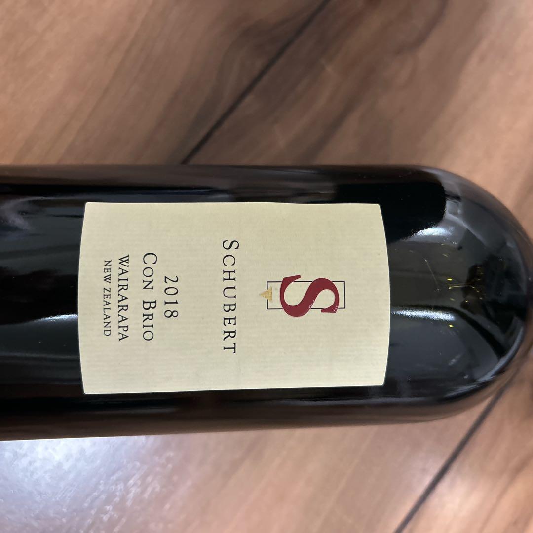 未開封 ワイン 赤ワイン SCHUBERT 2018 CON BRIO NZ