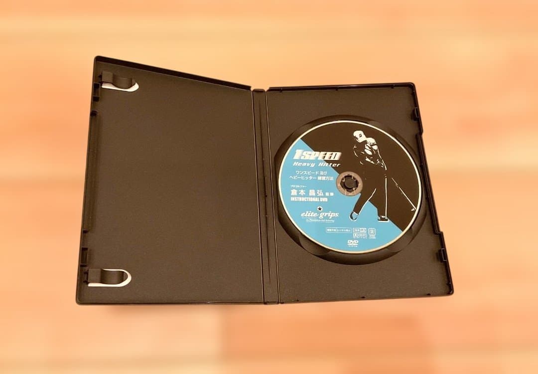 ゴルフ用トレーニング器具 1SPEED　エリートグリップ　約77cm DVD付き